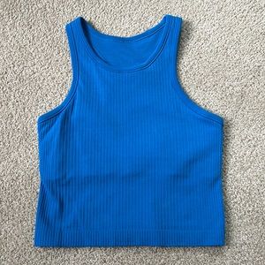 Lululemon Ebb to Street Cropped Racerback Tank Top